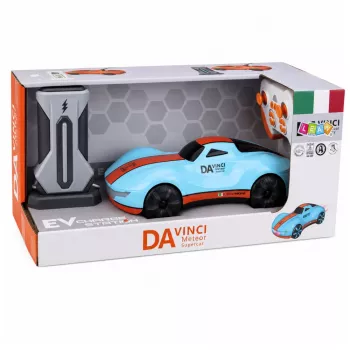 LEAN TOYS 30335 Nowoczesny Samochód RC z Efektami Świetlnymi Niebieski 1:16