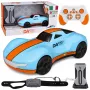 LEAN TOYS 30335 Nowoczesny Samochód RC z Efektami Świetlnymi Niebieski 1:16