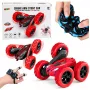 LEAN TOYS Zdalnie sterowany samochód kaskaderski RC z gestami 360° czerwony