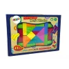 LEAN TOYS 41-częściowe piankowe klocki konstrukcyjne dla dzieci