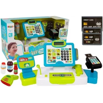 LEAN TOYS 7548 15.6 Inch Touchscreen Cash Register with Scale, Card Reader, 58mm Thermal Printer and Android 7.1