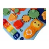 LEAN TOYS 7589 Interactive Push Walker Table Panel, 2-in-1 Baby Activity Walker with Lights, Sounds, and Educational Panel
