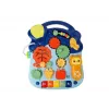 LEAN TOYS 7589 Interactive Push Walker Table Panel, 2-in-1 Baby Activity Walker with Lights, Sounds, and Educational Panel
