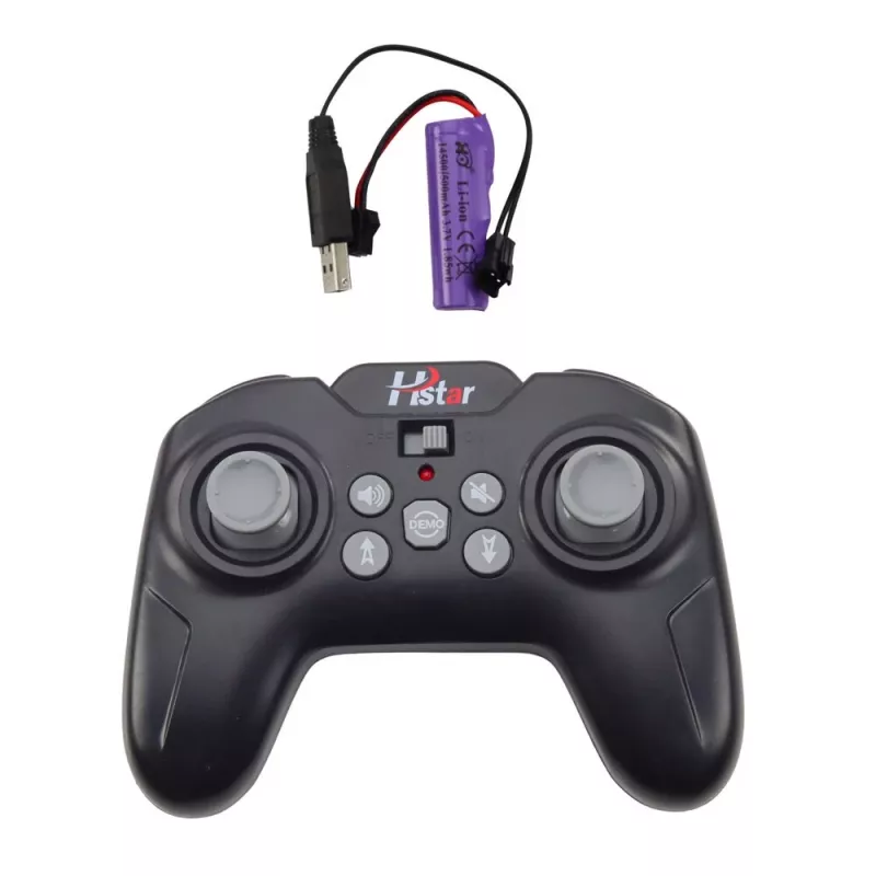 LEAN TOYS 9-Kanałowa 2.4GHz RC Gąsienicowa Koparka z Dźwiękami i Oświetleniem LED, Skala 1:14