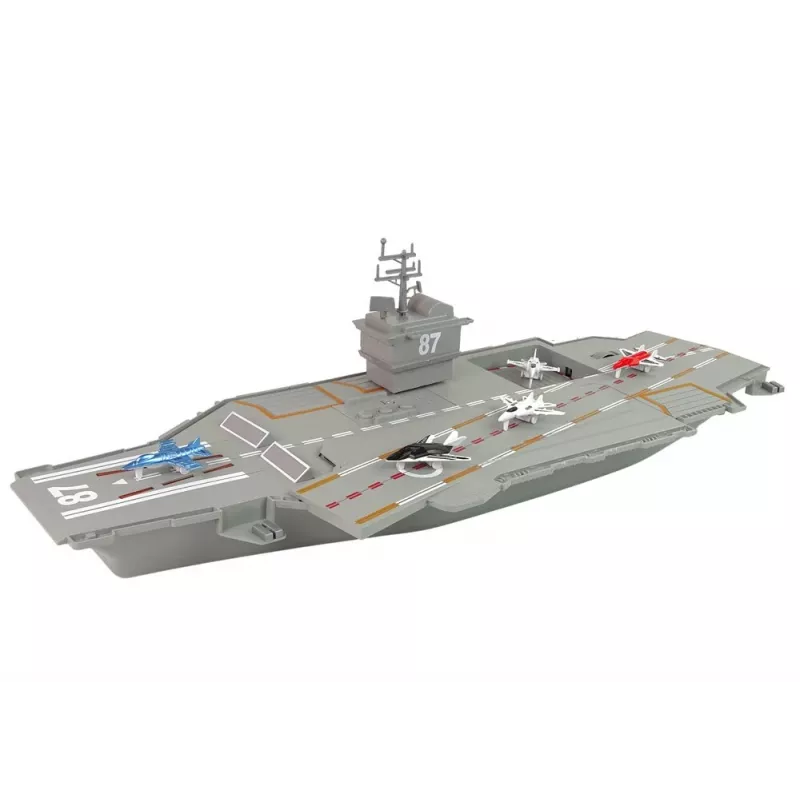 LEAN TOYS Zestaw samolotów myśliwskich 5 szt. z dźwiękiem i światłem