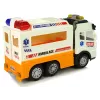 LEAN TOYS Ambulance Samochód na Baterię Światła Dźwięki
