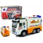 LEAN TOYS Ambulance Samochód na Baterię Światła Dźwięki
