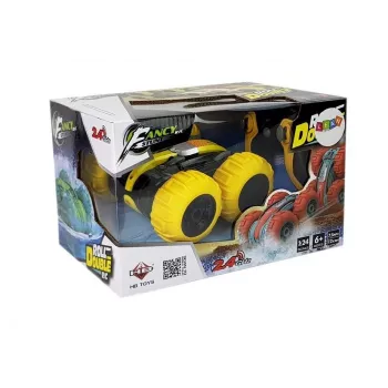 LEAN TOYS Pojazd Amfibia 1:24 Zdalnie Sterowany Żółty