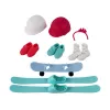 LEAN TOYS Anlily Children's Doll 4 Sports Skiing Accessories
