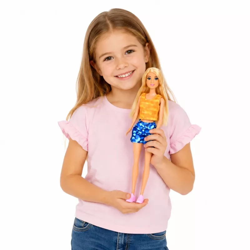 LEAN TOYS Anlily Zestaw Lalek z Dużym Śmigłowcem, Obrotowymi Śmigłami i Laleczką Modową – Fioletowy