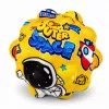 LEAN TOYS Piłka antystresowa z pianki z kolcami do odbijania Kosmos 7 cm