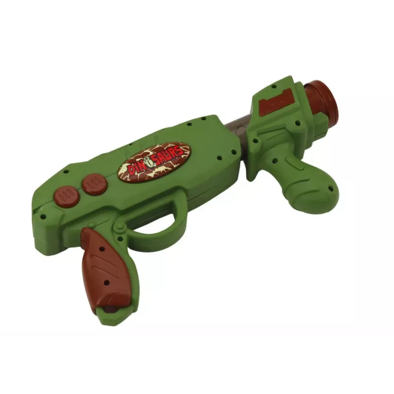 LEAN TOYS Arcade Game Shooting Dinosaur Green Ball Gun