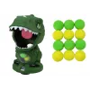 LEAN TOYS Arcade Game Shooting Dinosaur Green Ball Gun