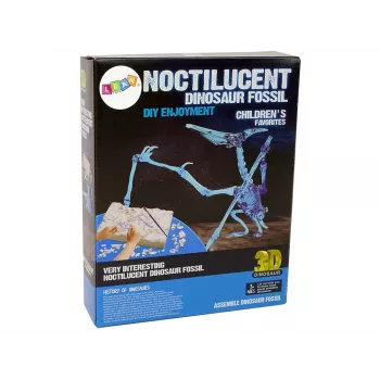 LEAN TOYS Zestaw Archeologiczny Wykopaliska Szkielet Dinozaura Pteranodon 3D Hologram
