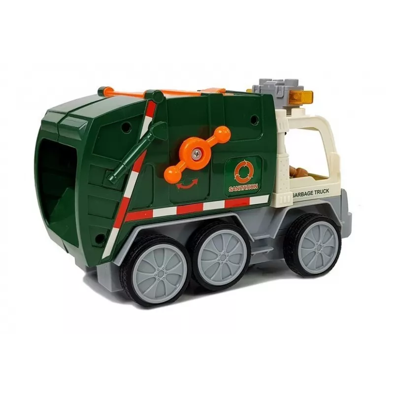 LEAN TOYS Auto Garbage Truck Remote Controlled R/C