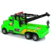 LEAN TOYS Auto Tow Truck Roadside Assistance 1:10 Green Rope