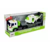 LEAN TOYS Auto Transporter na baterie 1:16 z helikopterem