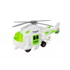 LEAN TOYS Auto Transporter na baterie 1:16 z helikopterem