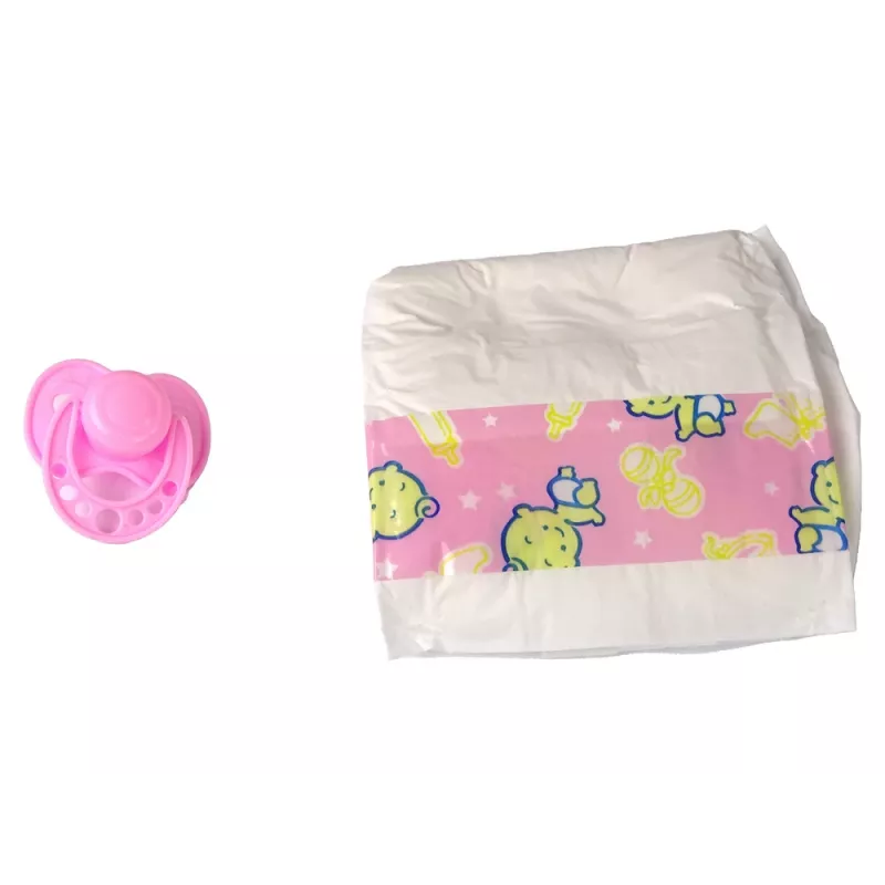 LEAN TOYS Smoczek dla lalki, akcesoria dla lalek
