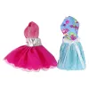LEAN TOYS Baby Doll Emily Akcesoria Zdejmowane Sukienki