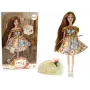 LEAN TOYS Baby Doll Emily Autumn Red Hair Hat