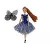 LEAN TOYS Baby Doll Emily Swing Flowers