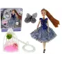 LEAN TOYS Baby Doll Emily Swing Flowers