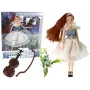 LEAN TOYS Baby Doll Emily Violin Flowers