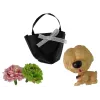 LEAN TOYS Baby Emily Doll With Doggie Purse Flowers