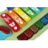 LEAN TOYS Baby Grand Piano z talerzami i podświetlanymi klawiszami – zabawka muzyczna