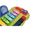 LEAN TOYS Baby Grand Piano z talerzami i podświetlanymi klawiszami – zabawka muzyczna