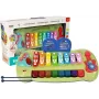 LEAN TOYS Baby Grand Piano z talerzami i podświetlanymi klawiszami – zabawka muzyczna
