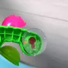 LEAN TOYS Zestaw do kąpieli Wiatrak wodny z przyssawkami Dwie łyżeczki Zabawka wodna