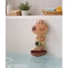 Zestaw zabawek do kąpieli LEAN TOYS: Statek, Zwierzęta morskie, Wodospad, Przyssawki