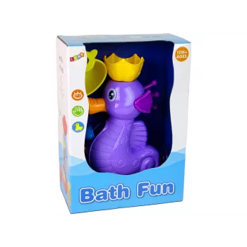 LEAN TOYS Zabawka do kąpieli Konik Morski Wodospad