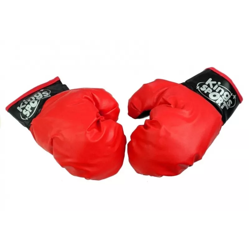 LEAN TOYS Big Boxer Set Dla Dzieci + Rękawice i Gruszka Bokserska