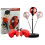 LEAN TOYS Big Boxer Set Dla Dzieci + Rękawice i Gruszka Bokserska