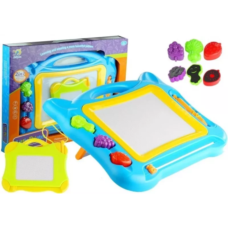 LEAN TOYS Big Magic Match Drawing Set Stamps 2 in 1