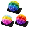 LEAN TOYS Piłka skacząca na gumce, sensoryczna, z wypustkami, kolorowa, 6 cm