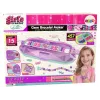 LEAN TOYS Zestaw do tworzenia bransoletek Kolorowe koraliki Pojemnik Twórca