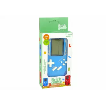 LEAN TOYS Brick Game Console Blue