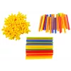 LEAN TOYS Building Blocks Construction Sticks Straws Set