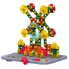 LEAN TOYS Klocki konstrukcyjne w pudełku DIY z wkrętakiem