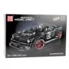 LEAN TOYS Klocki Samochód Sportowy Mustang Hoonicorn V2 Zestaw - 3201 elementów, skala 1:8, ABS