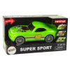 LEAN TOYS Samochód 1:14 Zielony Sportowy Dźwięk Światła Pojazd