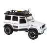 LEAN TOYS Samochód Off-Road Biały Dźwięk Światła Pojazd 1:14