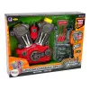 LEAN TOYS Silnik samochodowy dla małego mechanika - zestaw do samodzielnego montażu z dźwiękami i światłami