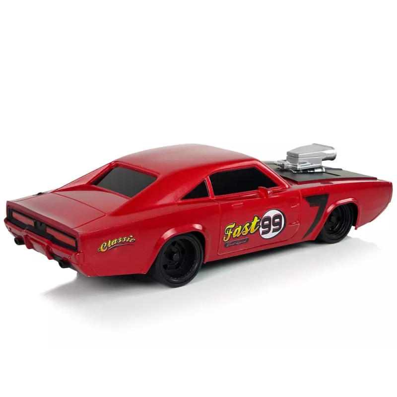 LEAN TOYS Samochód RC Sports Sticker 1:20 Czerwony Pilot