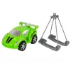 LEAN TOYS Laweta z pomocą drogową 1:16 Zielony Dźwięk i Światła