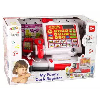Kasa sklepowa LEAN TOYS z ekranem dotykowym
